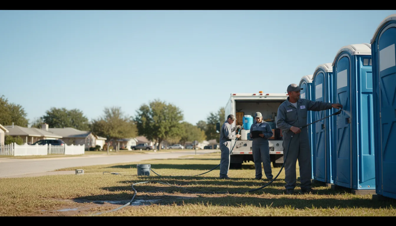 Long-Term Portable Toilet Rental in Covington, OK near me